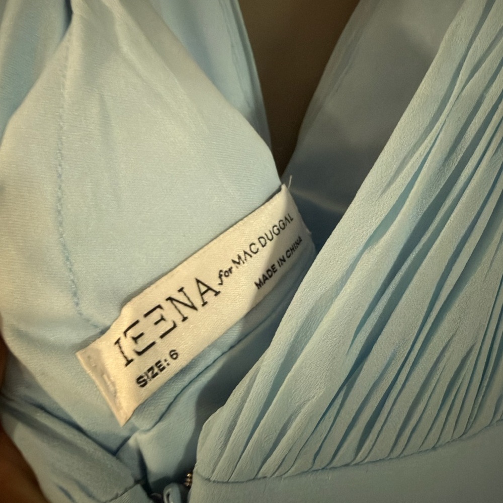 Mac Duggal IEEA Light Blue Gown - Picture 10 of 11